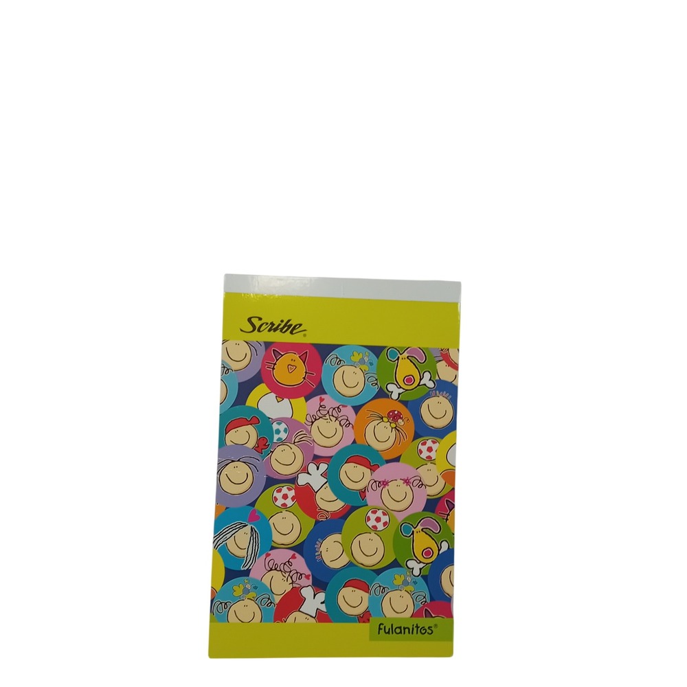 RARE NEW‎ Mexican Vintage Y2K Deadstock Scribe Notebook NoS Kidcore Curly Girly